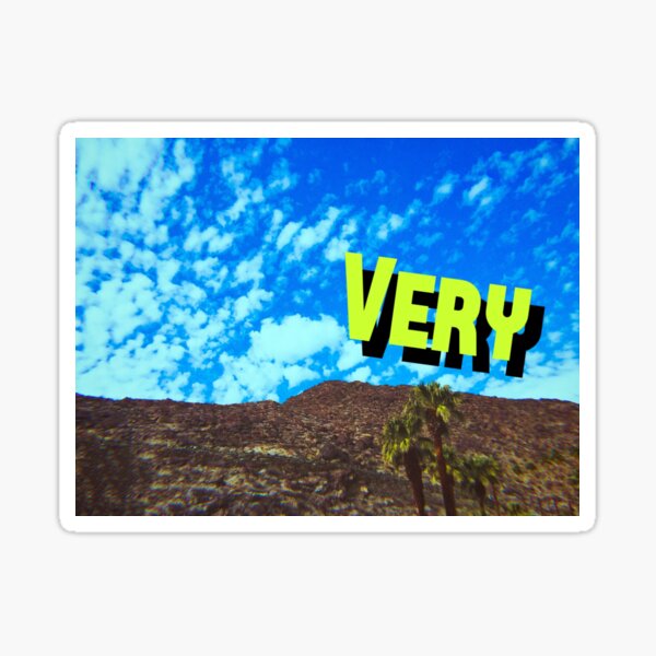 Very Sky Sticker
