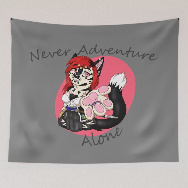 Item preview, Never Adventure Alone designed and sold by BFKArt.
