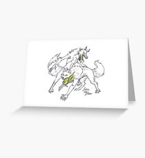 Tarjeta de felicitación WEREWOLVES
