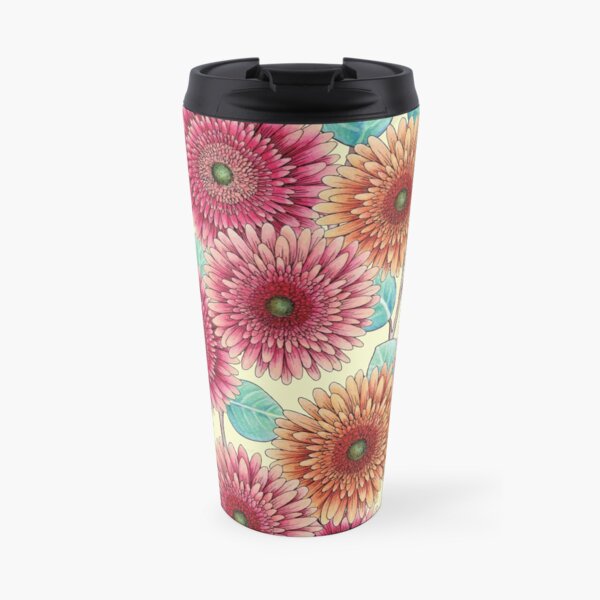 Gerbera Daisies Travel Mug