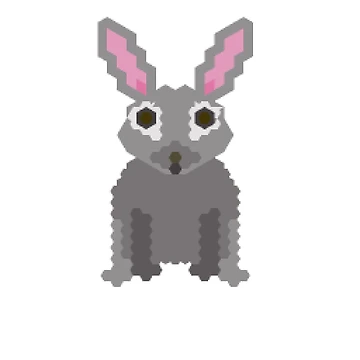 Artwork thumbnail, Geometric Rabbit by wagnerps