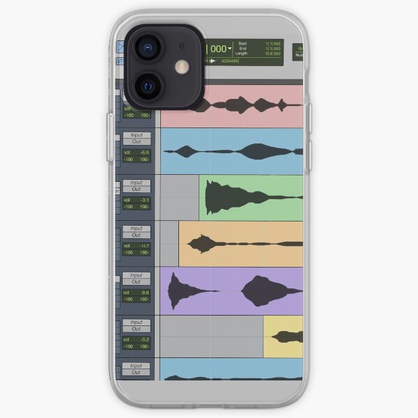 Audio Engineer Music Recording Program DAW Home Studio Digital Audio Workstation Mug Gift iPhone Soft Case