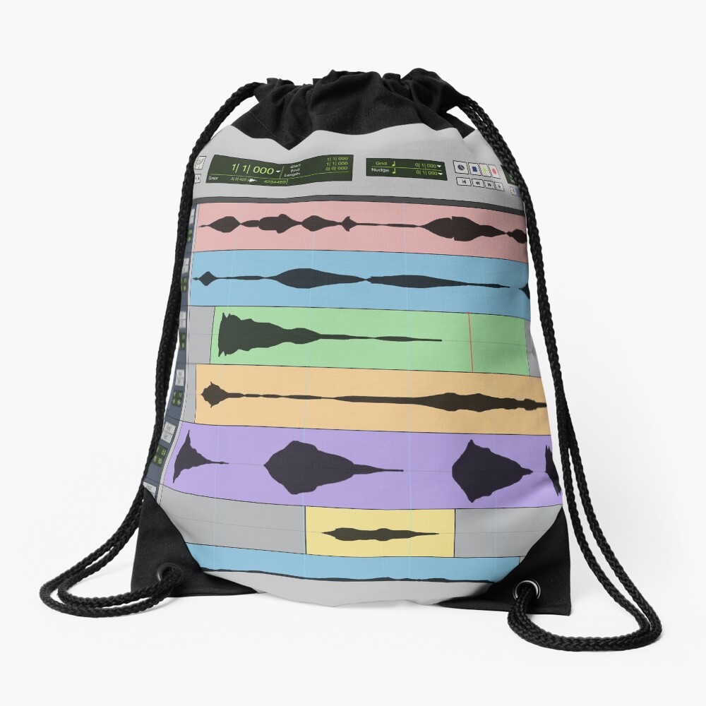 Item preview, Drawstring Bag designed and sold by blueversion.
