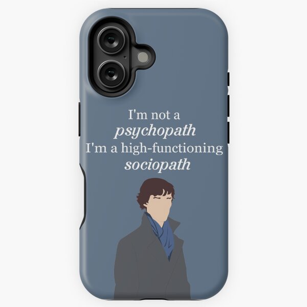 Item preview, Sherlock BBC - I'm not a Psychopath designed and sold by OutlineArt.
