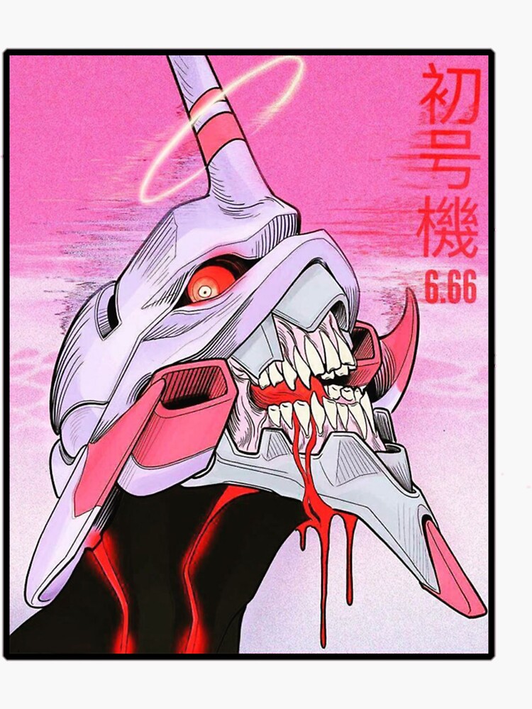 "Unit 01" Sticker for Sale by HoodieMaxlo | Redbubble