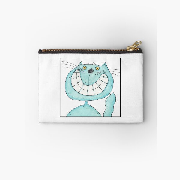 Item preview, Grinning Blue Cat designed and sold by piperdogdesign.