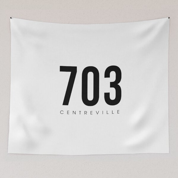 Item preview, Centreville, VA- 703 Area Code design designed and sold by CartoCreative.