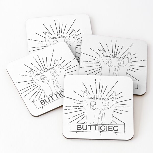 Item preview, Buttigieg - Let's make history! First gay couple in the white house designed and sold by Good-Politics.
