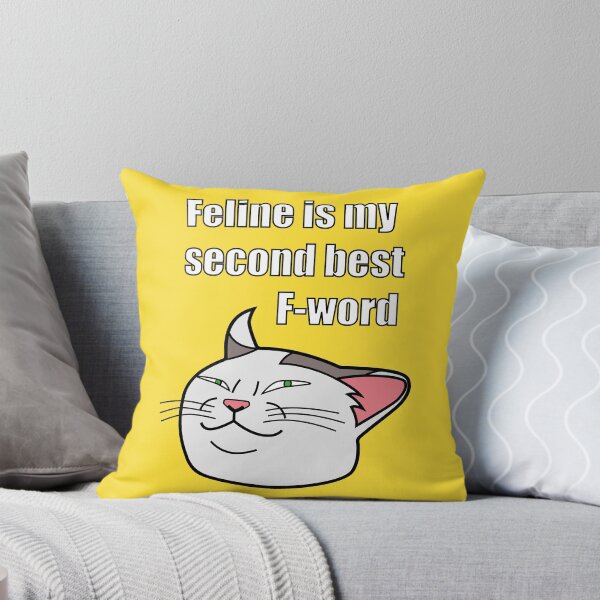 Item preview, F-word Smug Cat Meme designed and sold by TheRedCat.