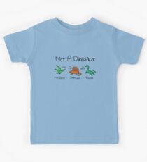 Nicht ein Dinosaurier (Pterodactyl, Dimetrodon, Plesiosaur) Kinder T-Shirt