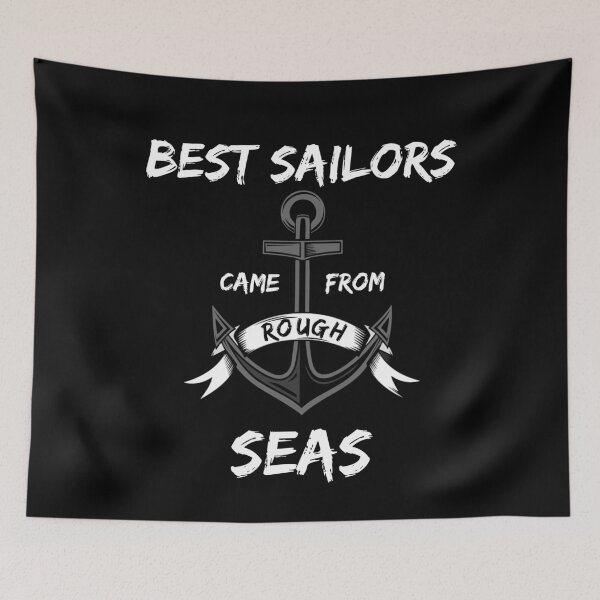 Item preview, Sailing Captain Crew Sailboat Lake Life Rough Seas designed and sold by DSWShirts.