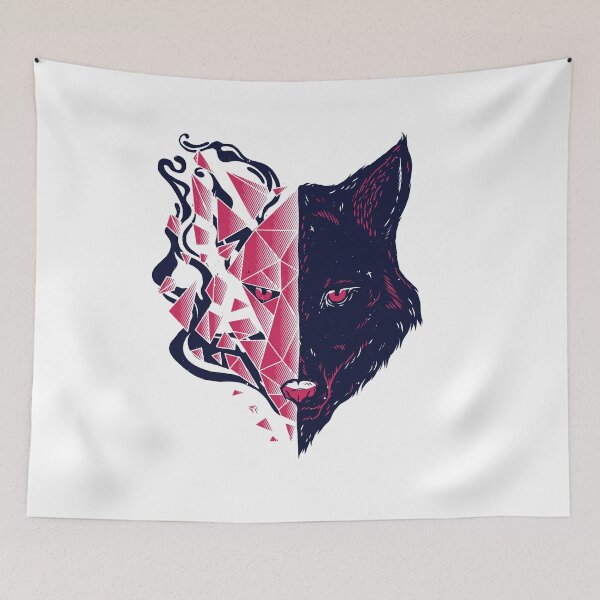 Item preview, Wolf head designed and sold by ritshi.