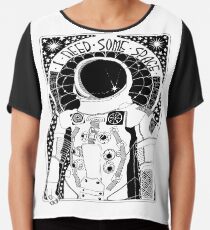 I Need Some Space Chiffon Top