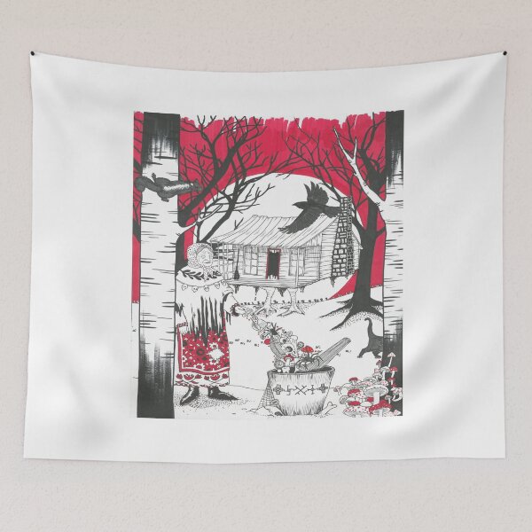 Item preview, Baba Yaga designed and sold by FlippingZombies.