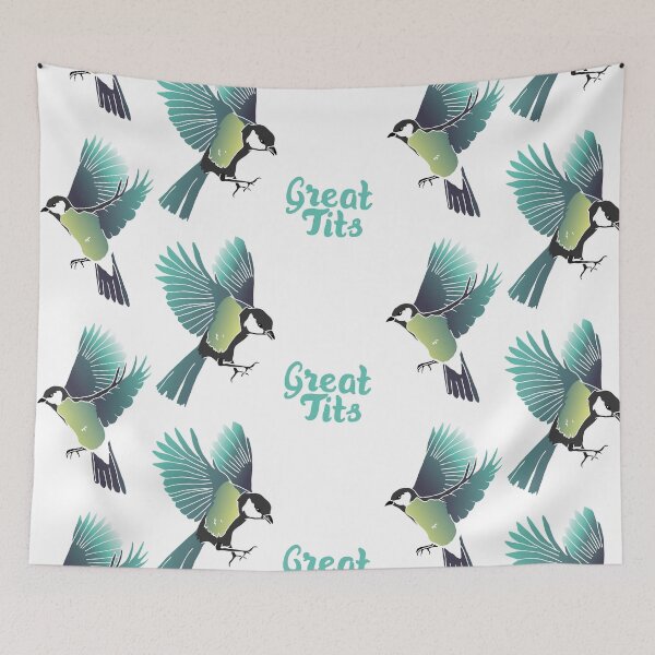 Item preview, Great Tits designed and sold by FlippingZombies.