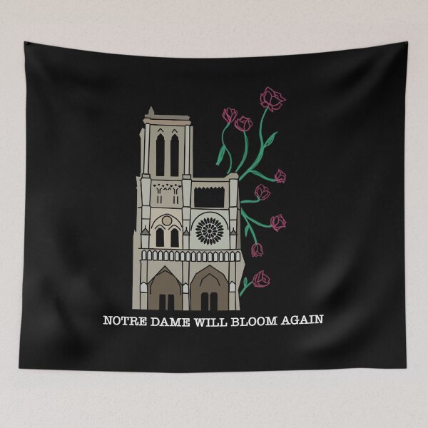 Item preview, Notre Dame, Notre Dame will bloom again designed and sold by itsJOUY.