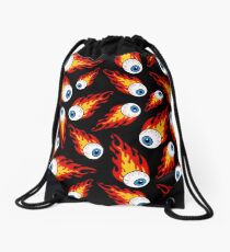 Mochila de cuerdas Patrón de globo ocular llameante