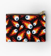 Bolso de mano Patrón de globo ocular llameante