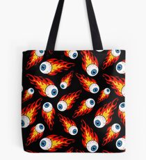Bolsa de tela Patrón de globo ocular llameante