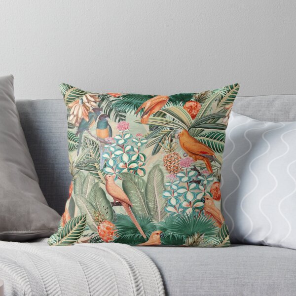 Artikel-Vorschau von Vintager orange tropischer Vogel-Dschungel-botanischer Garten-Nachtgarten, designt und verkauft von UtArt.
