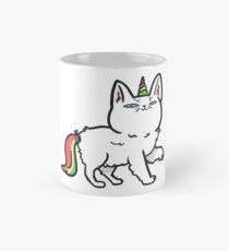 Einhornkatzenkätzchen Caticorn, der super cool sein will Tasse