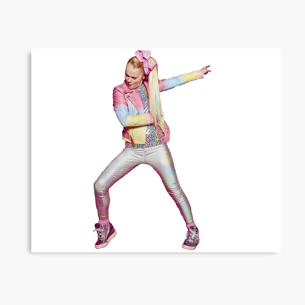 "JoJo Siwa" Canvas Print by squishygay Redbubble