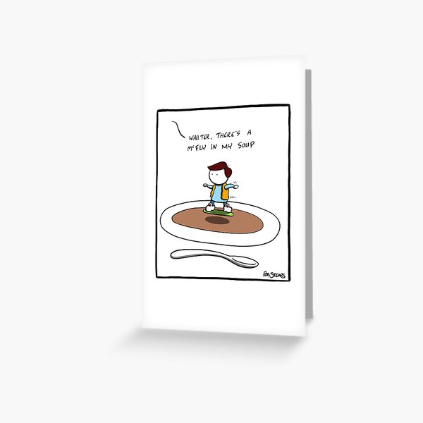 McFly Greeting Card