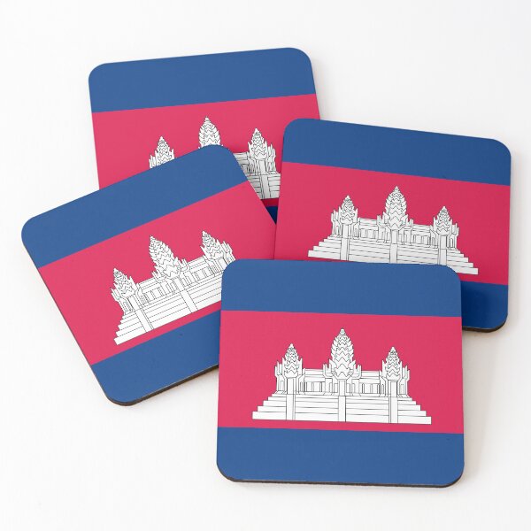 Item preview, Cambodia - Angkor Wat Flag designed and sold by madtoyman.