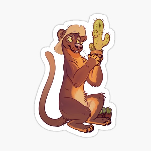 Ylnou Fossa Sticker
