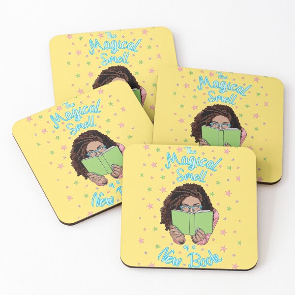 Item preview, The Magical Smell of a New Book designed and sold by ladyfacecreates.