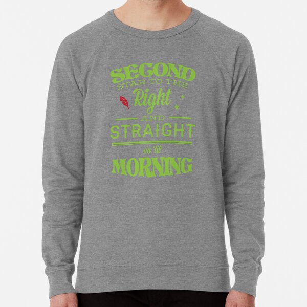 Peter Pan Neverland - Second Star Lightweight Sweatshirt