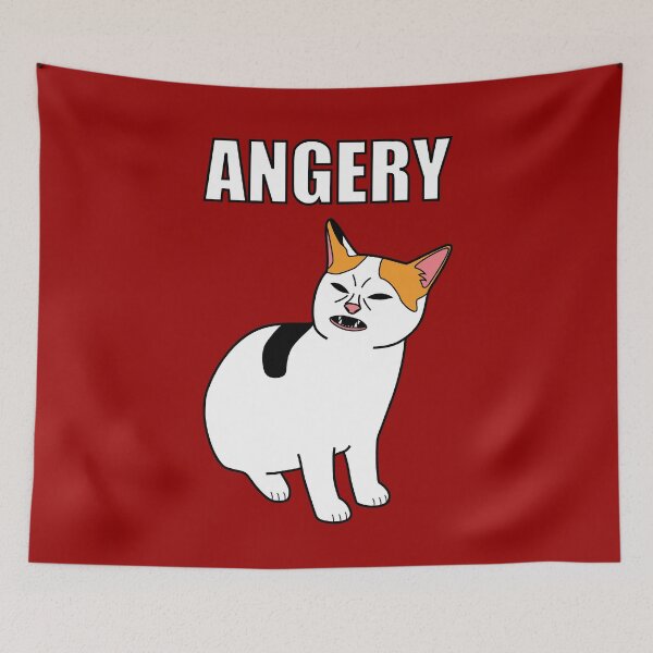 Item preview, Angery Cat no Banana designed and sold by TheRedCat.