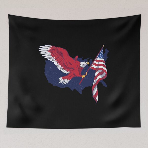Item preview, Eagle USA flag designed and sold by Eduard Beck.