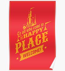 Magic Kingdom - Walt's Happy Place Poster