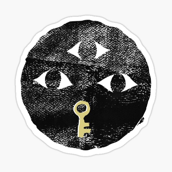 Nebulous demon Sticker