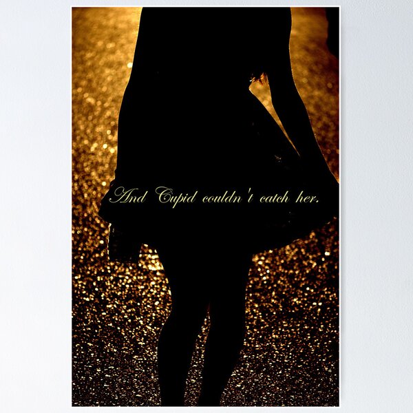 Item preview, And Cupid Couldn't Catch Her designed and sold by Courtney Tomey.