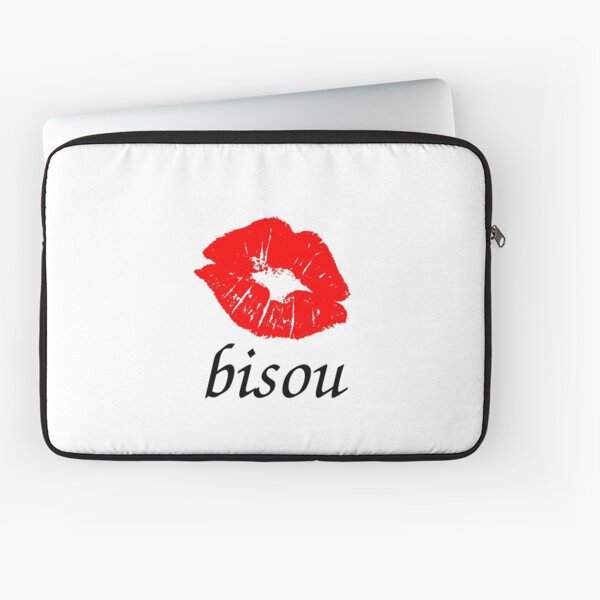 French for kiss Laptop Sleeve
