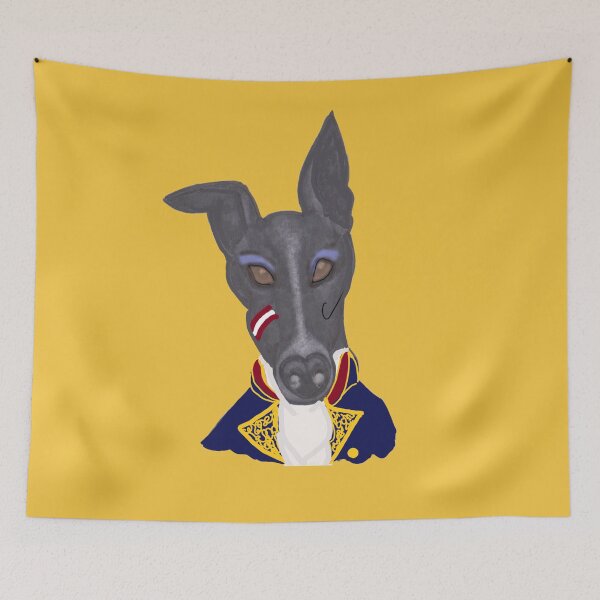 Item preview, Prince Charming 2 - Greyhound designed and sold by JaneWrenArt.