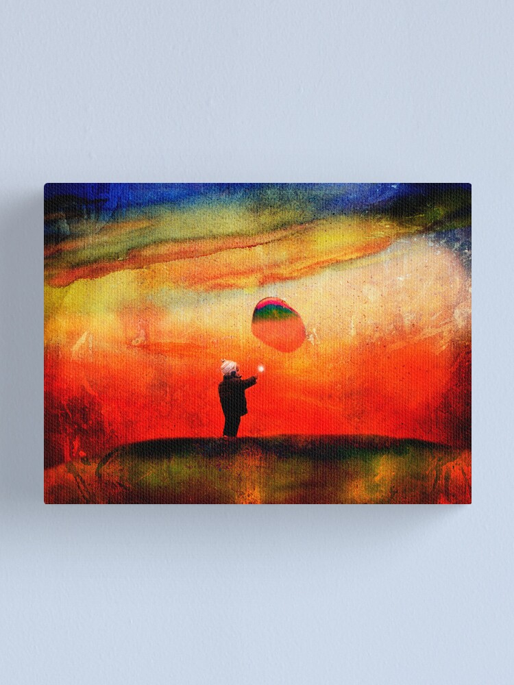 Alternate view of redbubble boy Canvas Print
