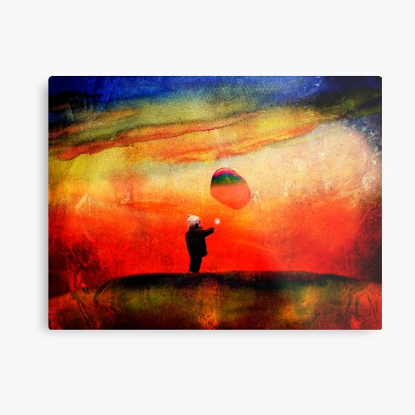 redbubble boy Metal Print