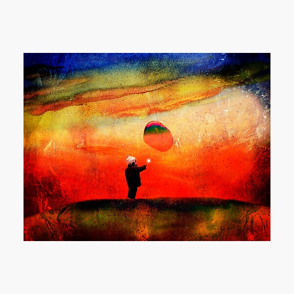 redbubble boy Photographic Print