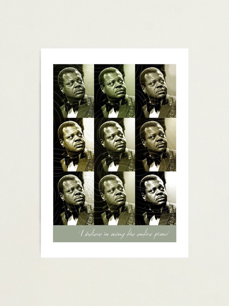 Alternate view of Jazz Heroes Series - Oscar Peterson Photographic Print