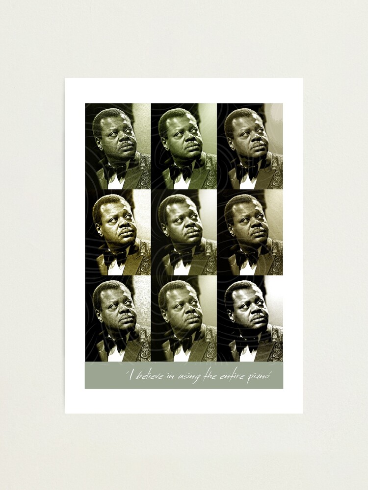 Alternate view of Jazz Heroes Series - Oscar Peterson Photographic Print