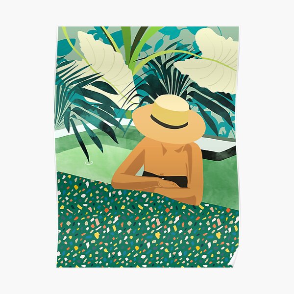 Chill #illustration #travel Poster