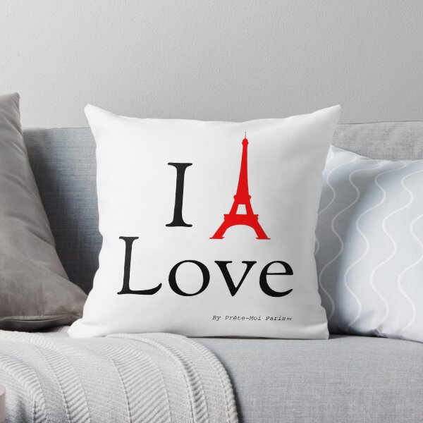 I Eiffel Paris classic Throw Pillow