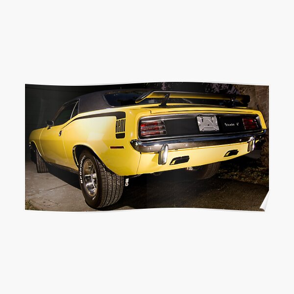 Classic MOPAR HEMI Cuda 426 Cartoon Car Wall Graphic Decal Choose Size /& Color