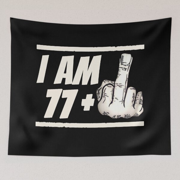 Item preview, Milestone 78th Birthday - Gag Bday Joke Gift Idea: 77+1 designed and sold by trendo.