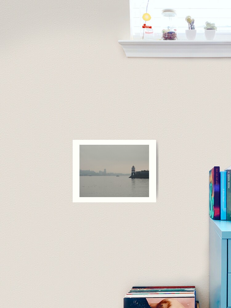 Thumbnail 2 of 3, Art Print, Overlooking Burrard Inlet, Vancouver, Canada, 2007 designed and sold by chrisculy.