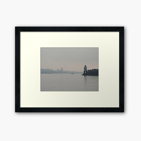 Overlooking Burrard Inlet, Vancouver, Canada, 2007 Framed Art Print