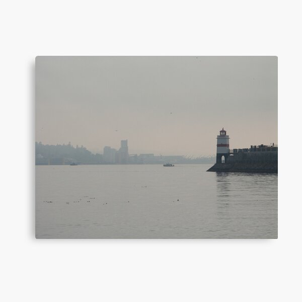 Overlooking Burrard Inlet, Vancouver, Canada, 2007 Canvas Print